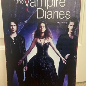 The Vampire Diaries metal sign